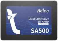 Netac SSD SA500 480GB 2.5 SATAIII 3D NAND, R / W up to 520 / 450MB / s, TBW 240TB, 3y wty (NT01SA500-480-S3X)