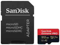 Карта памяти microSDXC 512Gb SanDisk SDSQXCD-512G-GN6MA