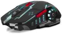 Игровая беспроводная мышь SVEN RX-G930W чёрная (2.4 Ггц, 6 кнопок, 1600 dpi, USB, Soft Touch, RGB подсветка)
