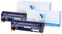 Набор картриджей NV-Print NV-CF283X / 737-SET2 для LaserJet Pro M201dw, M201n, M225dn, M225dw, M225rdn, LBP 151dw i-Sensys, MF210, 211, 212, 212w, 216 (NV-CF283X/737-SET2)