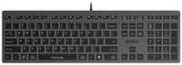 Клавиатура проводная A4TECH Fstyler FX60H USB серый