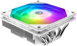 Вентилятор для процессора ID-COOLING IS-55 ARGB WHITE 4-pin, 125W / PWM / LGA1700 / 1200 /  115x / AM4 / AM5 / Low profile / Screws