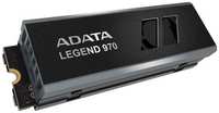Твердотельный накопитель/ ADATA SSD LEGEND 970, 2000GB, M.2(22x80mm), NVMe 2.0, PCIe 5.0 x4, 3D NAND, R/W 10000/10000MB/s, IOPs 1 400 000/1 400 000, T