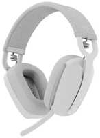 Гарнитура /  Logitech ZONE Vibe 100 Bluetooth Headset - OFF WHITE (981-001219)