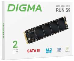 Накопитель SSD Digma SATA III 2Tb DGSR1002TS93T Run S9 M.2 2280