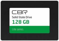 CBR SSD-128GB-2.5-LT22, Внутренний SSD-накопитель, серия Lite, 128 GB, 2.5, SATA III 6 Gbit/s, SM2259XT, 3D TLC NAND, R/W speed up to 550/520 MB/s