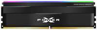 Оперативная память для компьютера 16Gb (1x16Gb) PC5-48000 6000MHz DDR5 DIMM CL40 Silicon Power XPower Zenith RGB SP016GXLWU600FSF