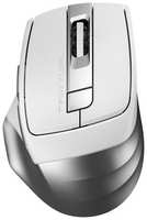 Мышь A4Tech Fstyler FB35S белый / серый оптическая (2000dpi) беспроводная BT / Radio USB для ноутбука (5but) (FB35S USB ICY WHITE)