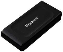 Внешний SSD диск 1.8 2 Tb USB Type-C Kingston XS1000 черный SXS1000 / 2000G