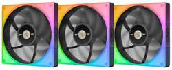 Thermaltake Fan Tt TOUGHFAN 14 RGB (3 Pack) [CL-F136-PL14SW-A]  /  PWM  /  Hydraulic Bearing Gen.2  /  Black