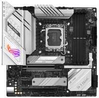 Материнская плата ASUS ROG STRIX B760-G GAMING WIFI Socket 1700 B760 4xDDR5 2xPCI-E 16x 2xPCI-E 1x 4xSATA III mATX Retail 90MB1EQ0-M0EAY0