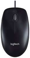 Мышь Logitech M90 (черная,оптическая, 1000dpi, USB, 1.8м) (арт. 910-001970, M/N: M-U0026)