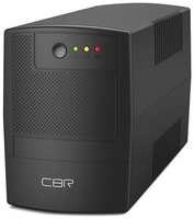 ИБП CBR [UPS-TWP-101EJ-650] 650VA/390W, Schuko CEE 7 x2 outlets, LED, USB Type-B, RJ11/45 AVR, SEC, 12V/7Ah