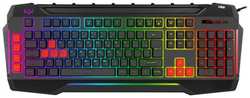 Игровая клавиатура SVEN KB-G8800 черная (USB, мембранная, 109 клавиш, RGB подсветка) (SV-017675)