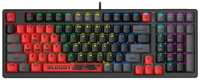 Клавиатура A4Tech Bloody S98 механическая красный / черный USB for gamer LED (SPORTS RED)