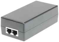 OSNOVO PoE-инжектор Gb Ethernet на 1 порт, мощностью до 65W, напряжение PoE - 52V(конт. 1,2,4,5(+), 3,6,7,8 )