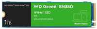 Твердотельный накопитель SSD M.2 1 Tb Western Digital Green SN350 Read 3200Mb / s Write 2500Mb / s 3D QLC NAND (WDS100T3G0C)