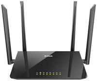 Wi-Fi роутер D-Link DIR-843 / RU / B1A 802.11abgnac 1167Mbps 2.4 ГГц 5 ГГц 3xLAN LAN черный (DIR-843/RU/B1A)