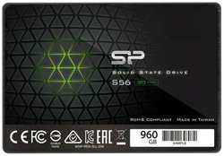 Твердотельный диск 960GB Silicon Power S56, 2.5, SATA III [R / W - 560 / 530 MB / s] TLC (SP960GBSS3S56A25)