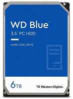 Western Digital 6TB WD Blue (WD60EZAX) {Serial ATA III, 5400 rpm, 256Mb buffer}