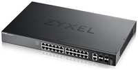 Коммутатор /  Zyxel XGS2220-30F L3 Access switch , rack 19, 24xSFP, 2xRJ-45: 1 / 2.5 / 5 / 10G, 4xSFP+, standalone / cloud management (XGS2220-30F-EU0101F)