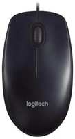 Мышь проводная Logitech M90, 1000dpi, USB 910-001795