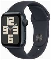 Смарт-часы Apple Watch SE 2023 A2722 40мм OLED корп.темная ночь Sport Band рем.темная ночь разм.брасл.:S / M (MR9X3LL / A) (MR9X3LL/A)