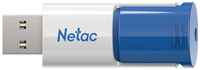 Флеш Диск Netac U182 256Gb, USB3.0, сдвижной корпус, пластиковая чёрно-синяя