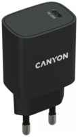 Зарядное устройство Canyon CNE-CHA20B02 USB-C 3 А