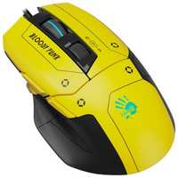 Мышь A4Tech Bloody W70 Max Punk желтый / черный оптическая (10000dpi) USB (11but)