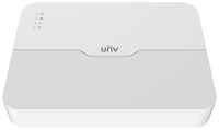 UNV Видеорегистратор IP 8-канальный 4K с 8 PoE портами и разрешением записи до 4К, пласт. корпус