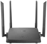Wi-Fi роутер D-Link DIR-825 / RU / R5A 802.11aс 1167Mbps 2.4 ГГц 5 ГГц 4xLAN USB RJ-45 черный (DIR-825/RU/R5A)