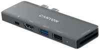 Концентратор USB Type-C Canyon CNS-TDS05B 1 х USB 3.0 USB 2.0 USB Type-C SD/SDHC microSD microSDXC SDXC 2 x HDMI