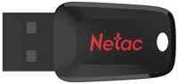 Флешка 128Gb Netac U197 USB 2.0 красный черный