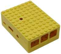 RA185 Корпус ACD Yellow ABS Plastic Building Block case for Raspberry Pi 3 B (CBPIBLOX-YEL) (494408)
