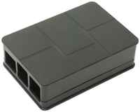 RA186 Корпус ACD ABS Plastic Case Brick style w/ Camera cable hole for Pi 3 B (RASP1787) (494422)