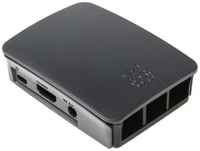 Raspberry Pi 3 Model B Official Case BULK, Black / Grey, для Raspberry Pi 3 Model B / B+ (909-8138) (480018)