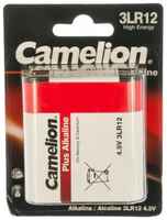 Camelion 3LR12 Plus Alkaline BL-1 (3LR12-BP1, батарейка,4.5В)