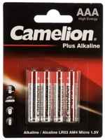 Батарейки Camelion LR03 Plus Alkaline BL-4 LR03 4 шт (LR03  Plus Alkaline BL-4)