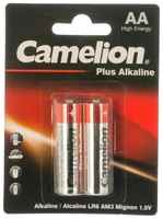Camelion..LR 6.Plus Alkaline BL-2 (LR6-BP2, батарейка,1.5В) (2 шт. в уп-ке)
