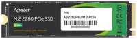 Твердотельный накопитель SSD M.2 1 Tb Apacer AS2280P4U Read 3500Mb / s Write 3000Mb / s 3D NAND TLC