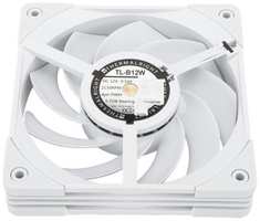 Вентилятор Thermalright TL-B12-W, 120x120x25.6 мм, 2150 об / мин, 28 дБА, PWM, белый