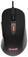 Oklick Мышь GMNG 720GM, игровая, оптическая, проводная, USB, черный и красный [1620711]