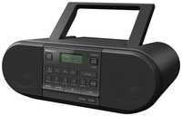 Аудиомагнитола Panasonic RX-D550E-K 20Вт CD CDRW MP3 FM(dig) USB BT