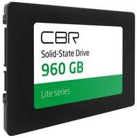 CBR SSD-960GB-2.5-LT22, Внутренний SSD-накопитель, серия Lite, 960 GB, 2.5, SATA III 6 Gbit/s, SM2259XT, 3D TLC NAND, R/W speed up to 550/520 MB/s