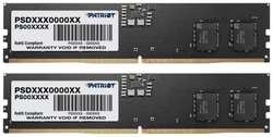 Оперативная память для компьютера 32Gb (2x16Gb) PC5-44800 5600MHz DDR5 DIMM CL46 Patriot Signature PSD532G5600K