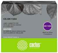 Картридж ленточный Cactus CS-DK11204 для Brother P-touch QL-500, QL-550, QL-700, QL-800