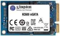Kingston 1024G SSD KC600 SATA3 mSATA SKC600MS / 1024G (316032) (SKC600MS/1024G)