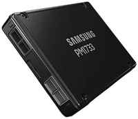 SAMSUNG PM1733 3.84TB Enterprise SSD, 2.5” 7mm, PCI Express Gen4 x4 / dual port x2, Read / Write: 7000 / 3800 MB / s, Random Read / Write IOPS 1500K / 135K