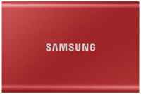 Внешний SSD диск 1.8 1 Tb USB Type-C Samsung MU-PC1T0R / WW красный (MU-PC1T0R/WW)